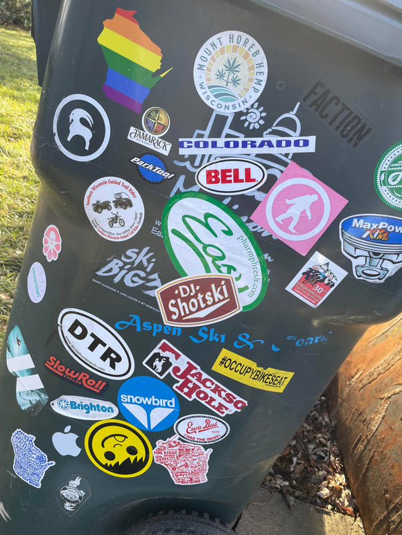Wisco Pride Flag Sticker