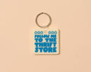Follow Me to the Thrift Store PVC Keychain-1