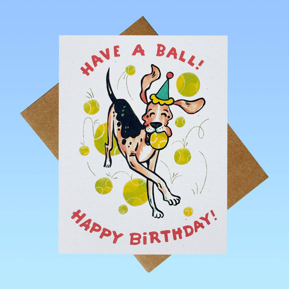 Have a Ball Birthday Card