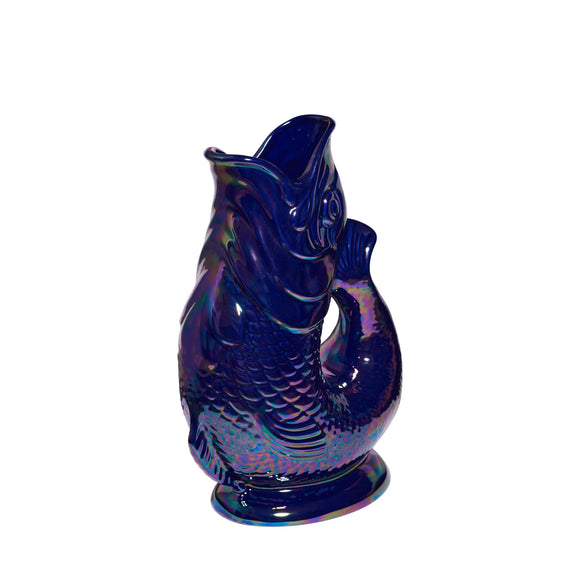 Cobalt Lustre XL Gluggle Jug
