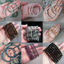 Gemstone Round Bead Bracelets-1