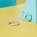 Dachshund Dog Hoop Earrings-3