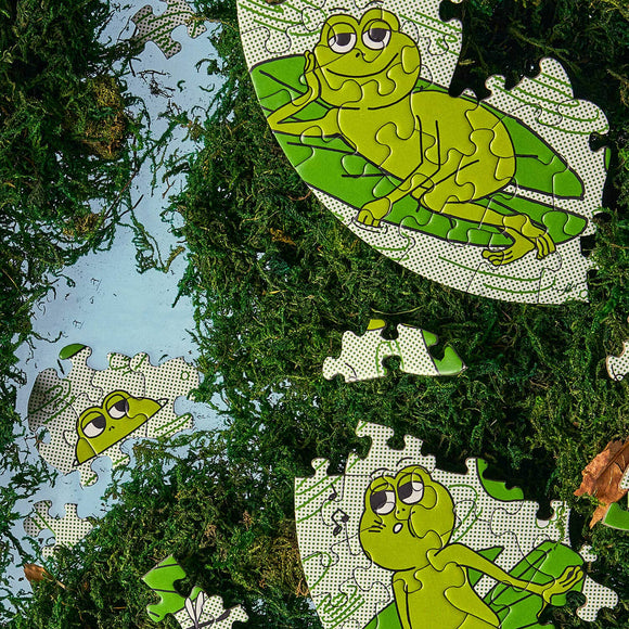 Peace Frogs Mini Puzzle