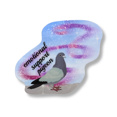 Emotional Support Pigeon Sticker - 0