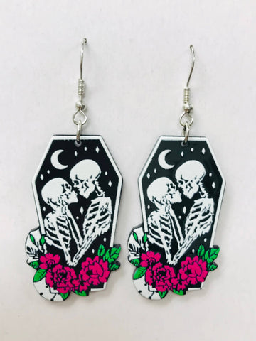 Skeleton Lovers Earrings