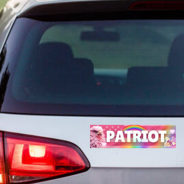 Gay Patriot Bumper Sticker - 0