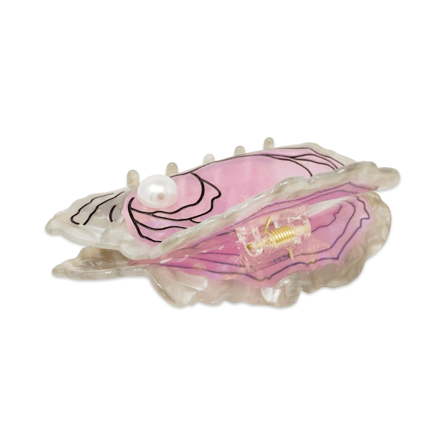 Large Oyster Hair Claw Clip