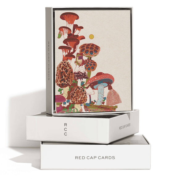 Frog and Fungi Card