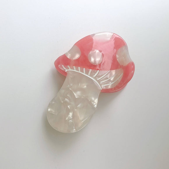 Woodland Mushroom Claw Clip