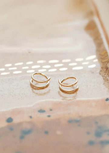 Hello Adorn: Tiny Twist Earrings - 0