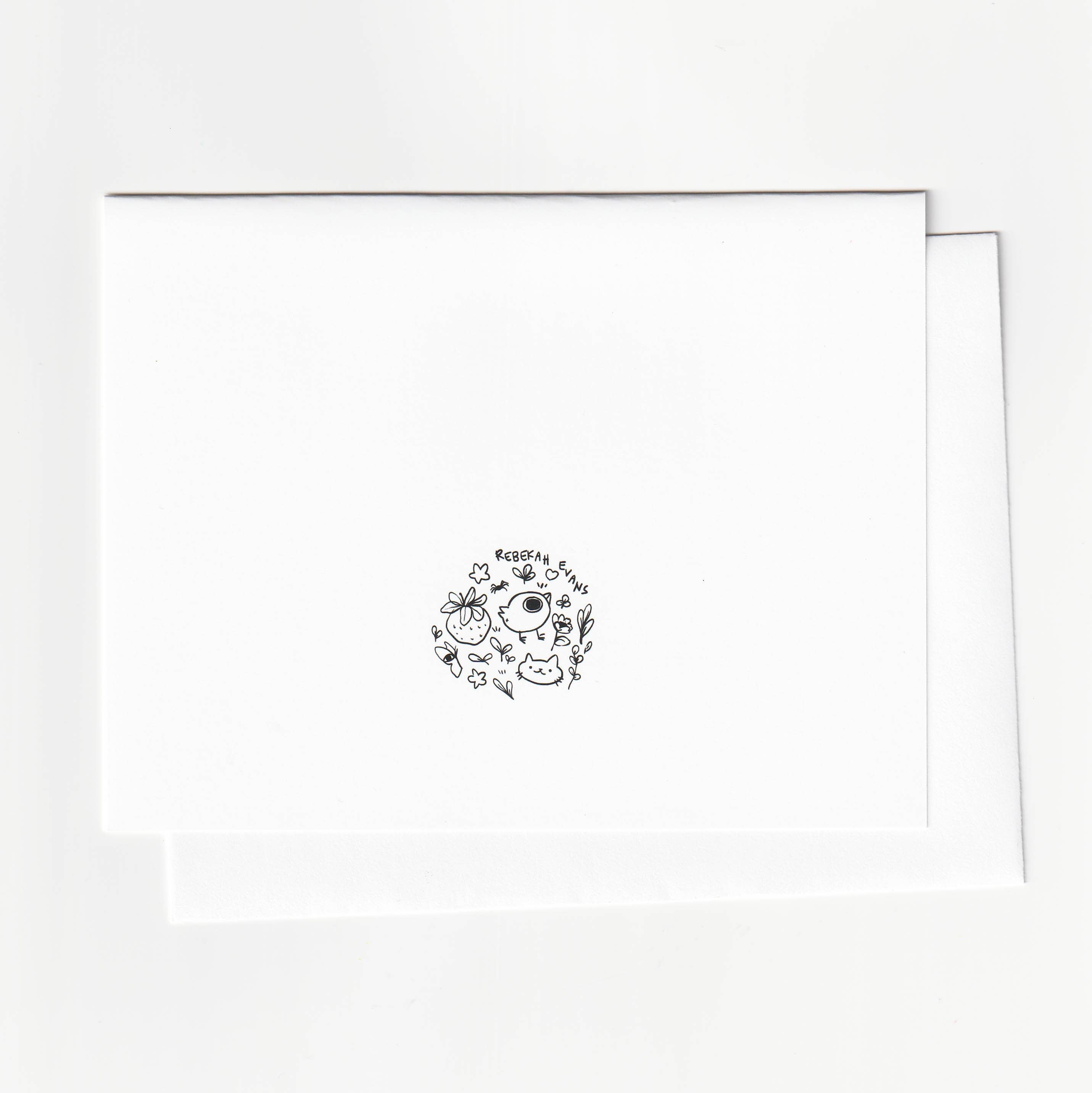 Heart Pillow Cat Card - 0