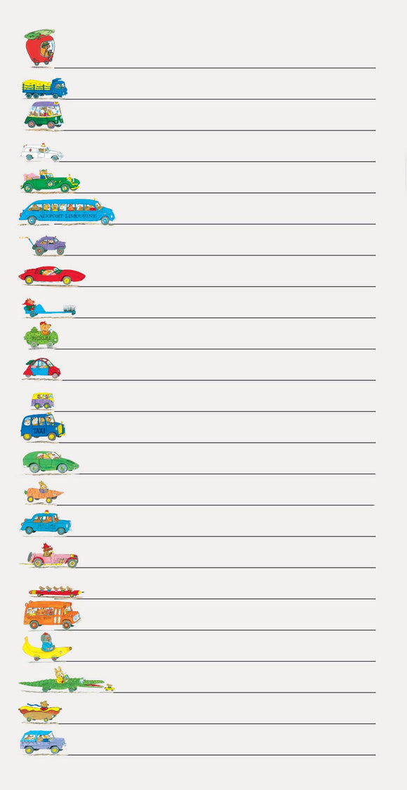 Richard Scarry Notepad