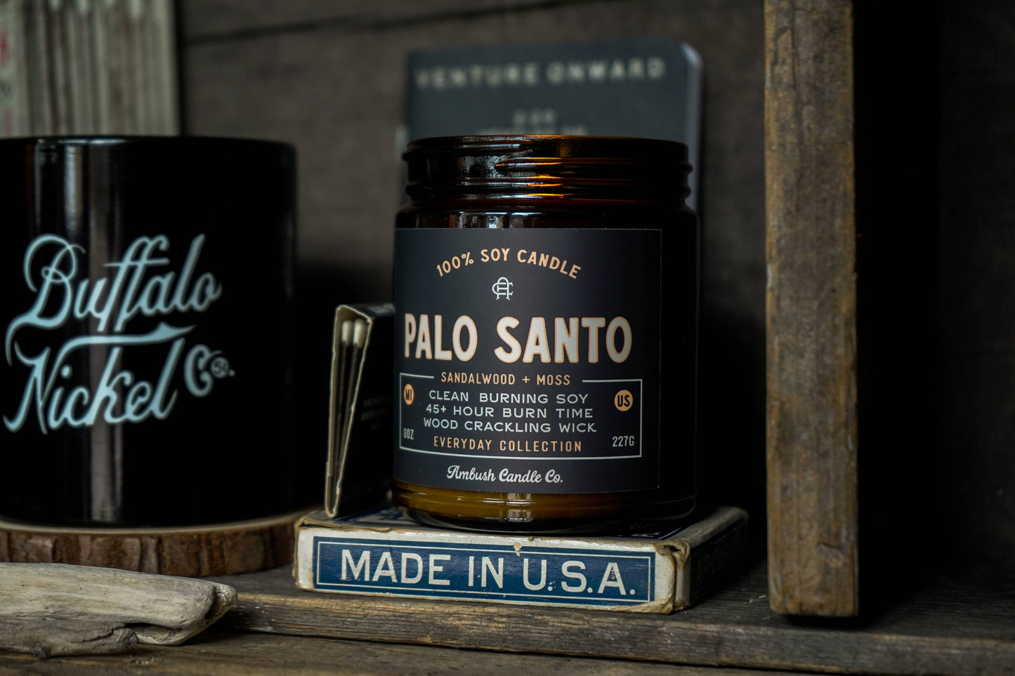 Palo Santo | Sandalwood + Moss Candle