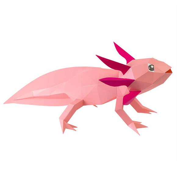 Axolotl PaperCraft Art Kit