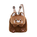 Small Red Panda Plush Backpack-1