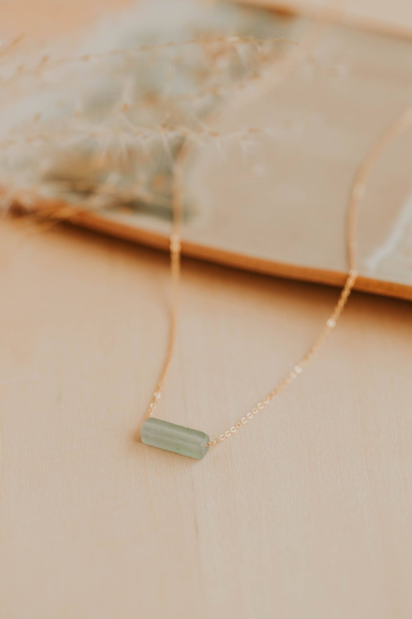 Hello Adorn: Seafoam Gemma Necklace