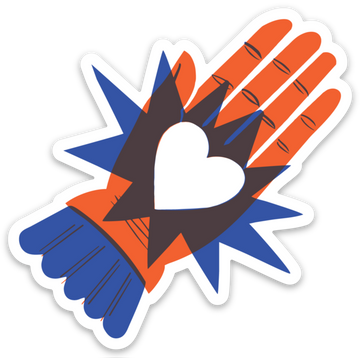 Helping Hand Milagro Sticker - 0