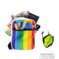 Rainbow Stripe Crossbody Bag