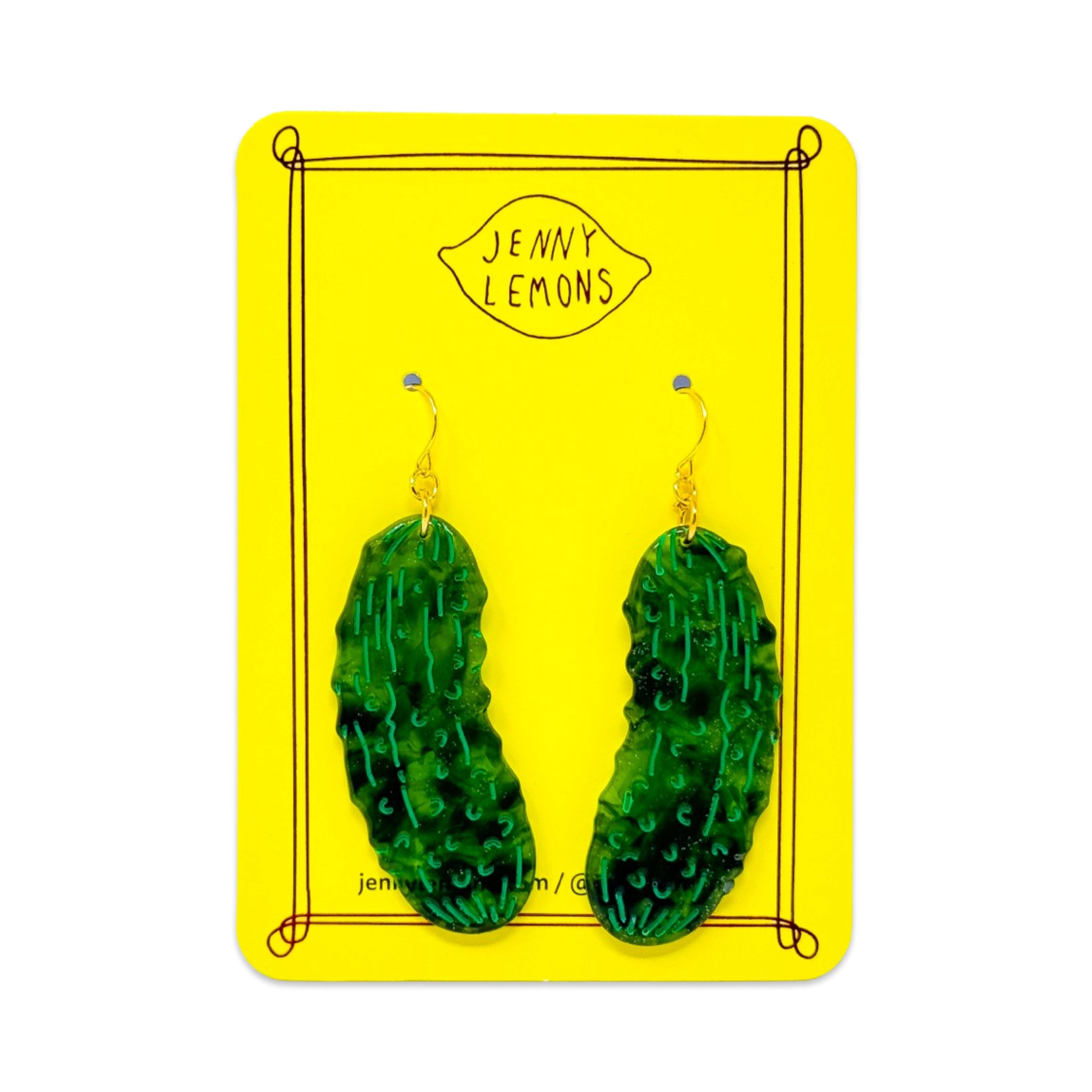Big Pickle Earrings