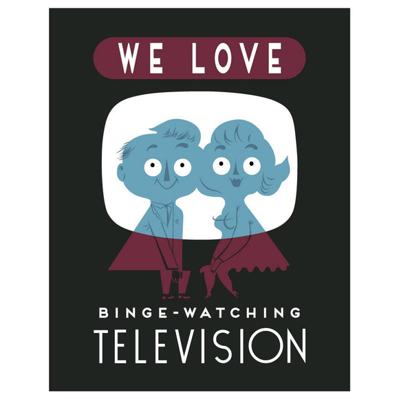 We Love Television Magnet