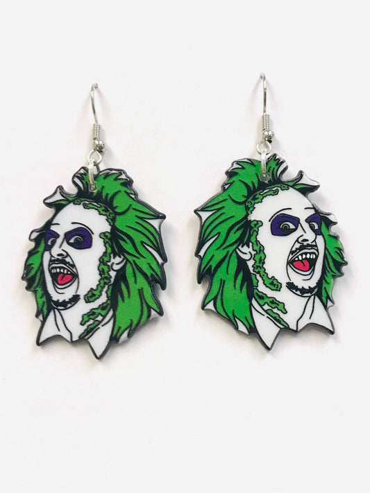 Beetlejuice Earrings