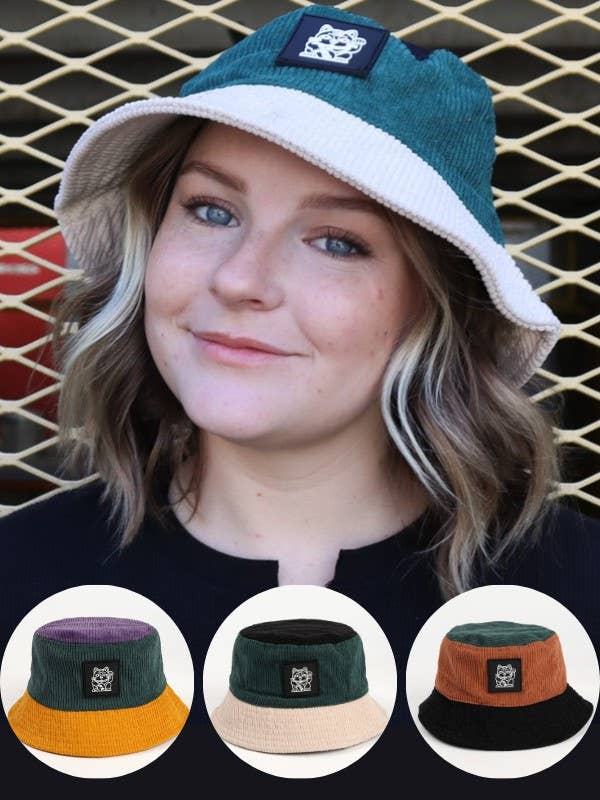 Addison Corduroy Bucket Hats