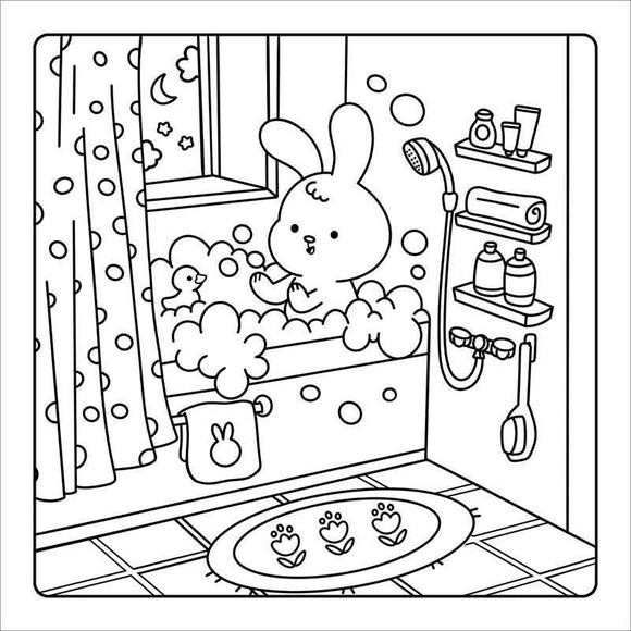 Little Cuties: Cozy Coloring Book