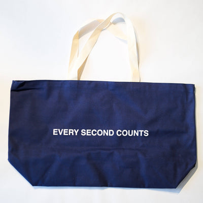 Every Second Counts Oversized Tote Bag