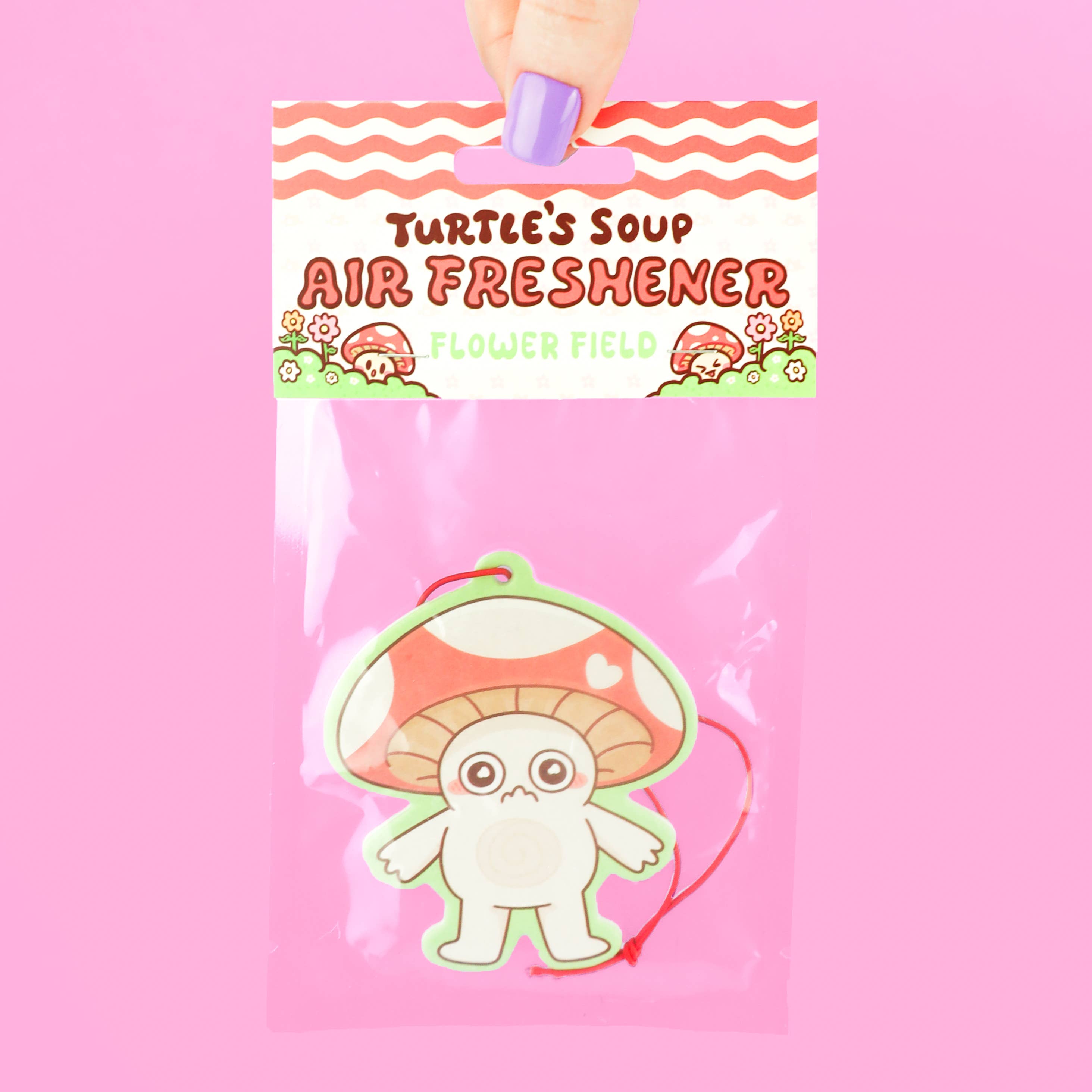 Embarrassed Mushroom Air Freshener - 0