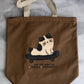 Overreact Big Zip Tote