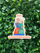WLW Wenches Loving Wenches Medieval Sticker-1
