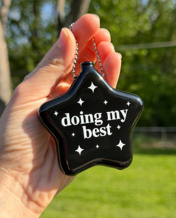 Doing My Best Rubber Star Coin Purse