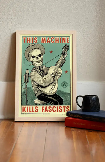 This Machine Kills Fascists Print - 0