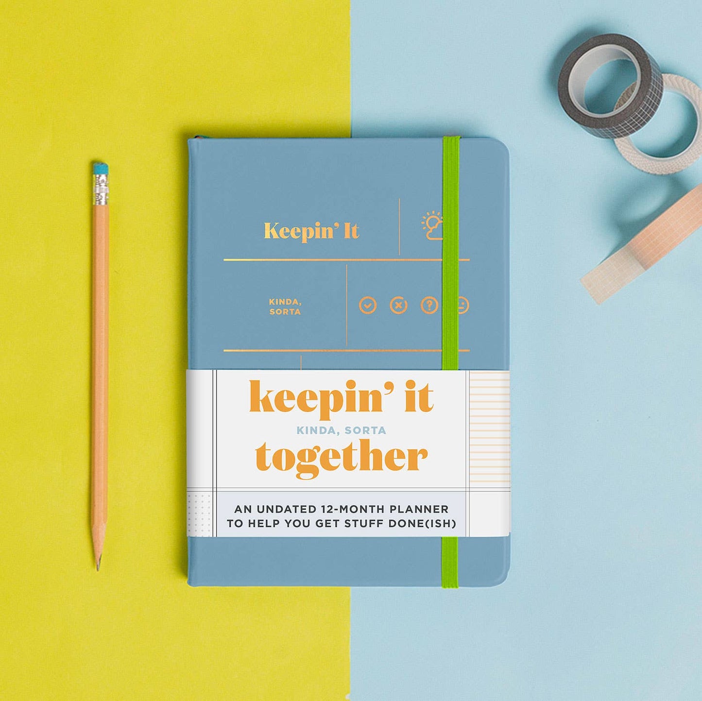 Kinda, Sorta Together Large Hardcover Planner