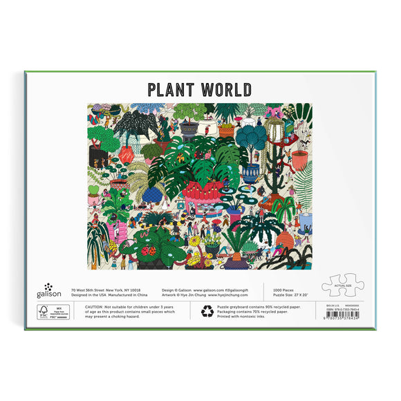 Plant World 1000 Piece Puzzle