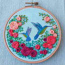 Summer Hummingbird Embroidery Kit-1