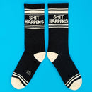 Shit Happens Gym Crew Socks-5