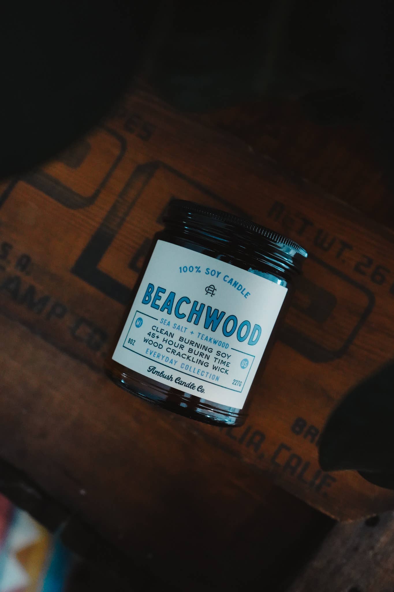 Beachwood | Sea Salt + Teakwood Candle