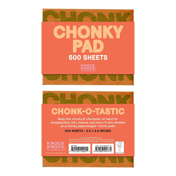 Chonky Shopping List Hamster Notepad