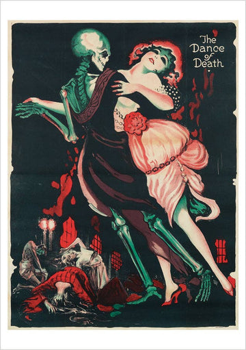 The Dance of Death Postcard