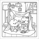 Little Cuties: Cozy Coloring Book-3