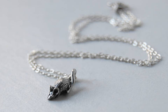 Teeny Tiny Mouse Necklace