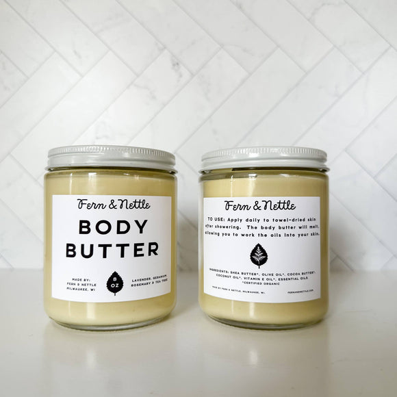 Fern + Nettle Whipped Body Butter