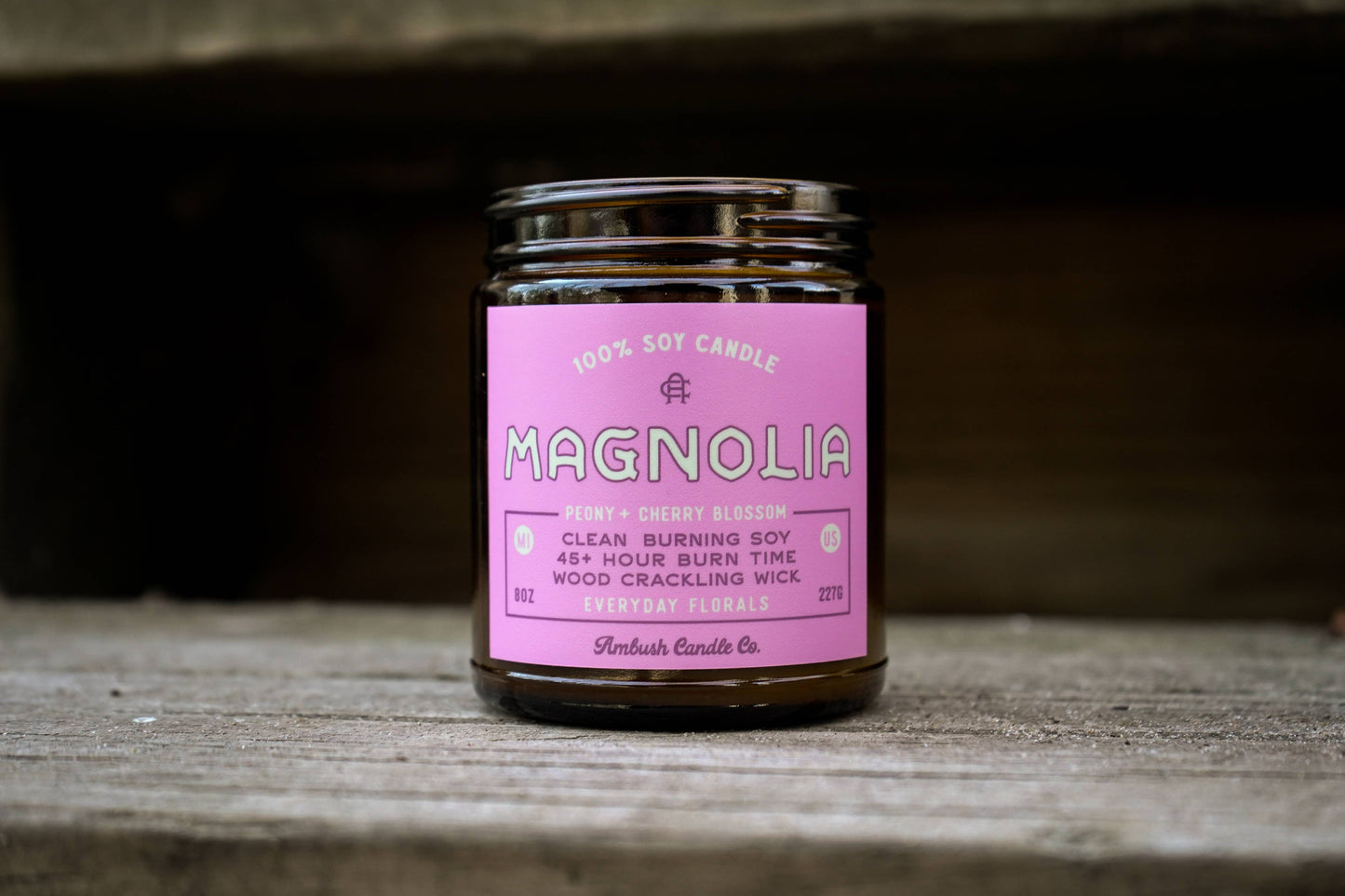 Magnolia | Peony + Cherry Blossom Candle