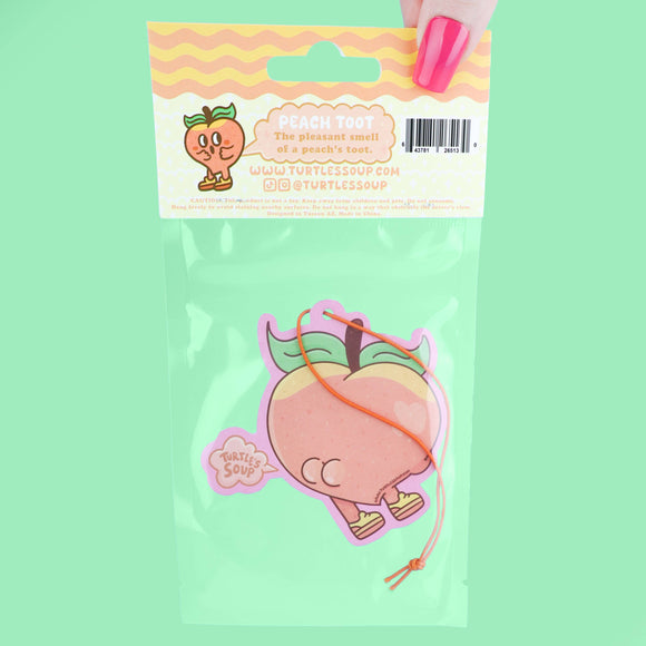 Peach Toot Air Freshener