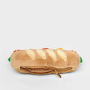 Plush Baguette Zip Pouch-4