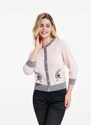 Leslie Swingin’ Pigeons Cardigan-1