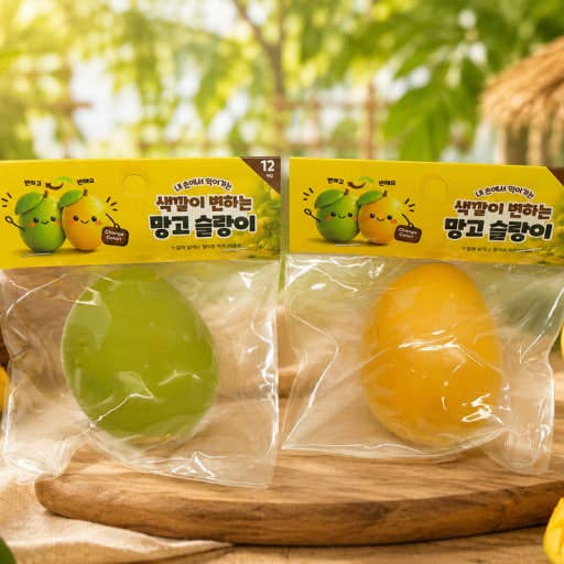 Color Changing Mango Squishy