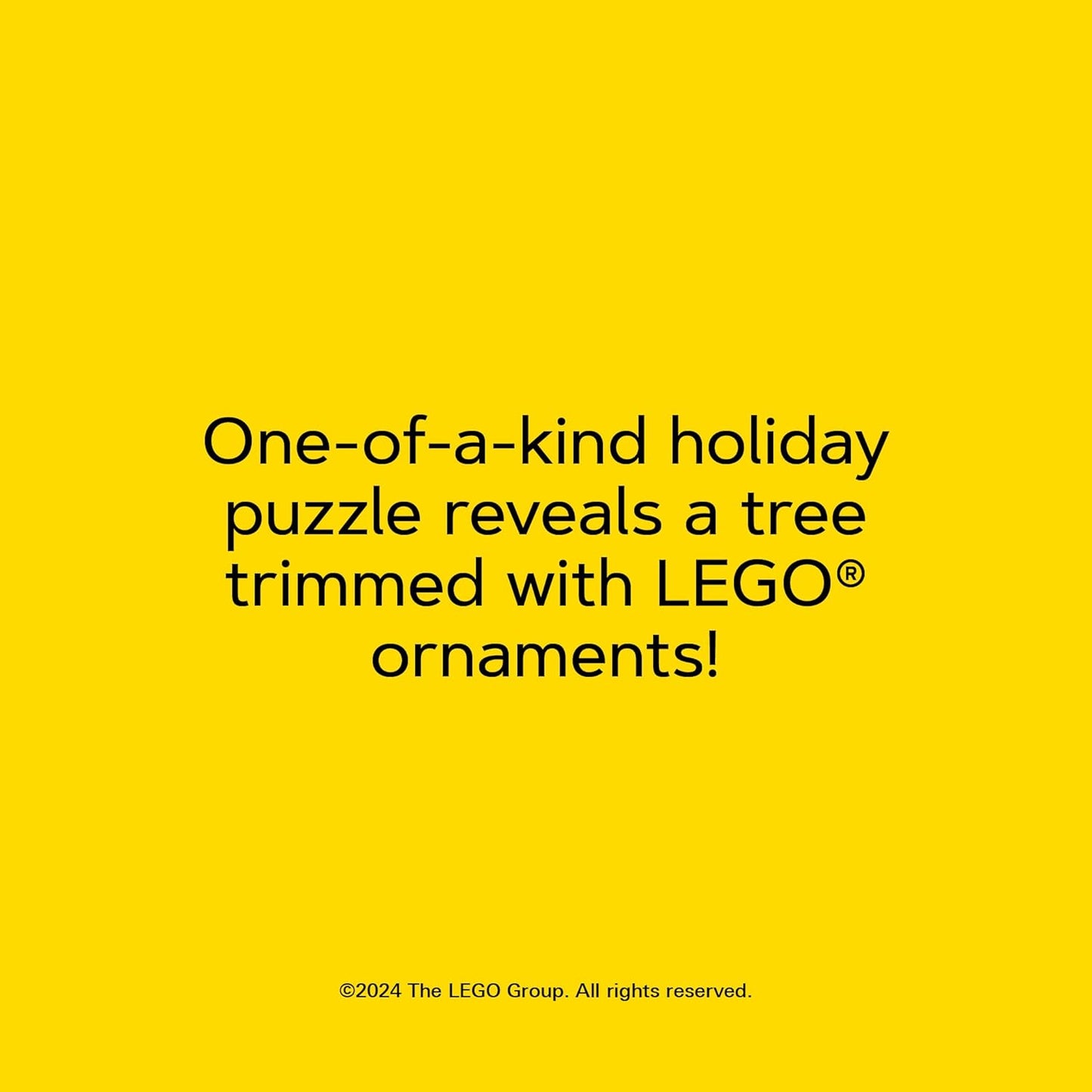 LEGO Christmas Tree Puzzle