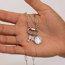 Paperclip Carabiner Necklace-4